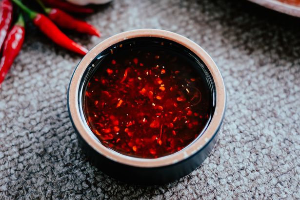 Chili Sauce in a Bowl 